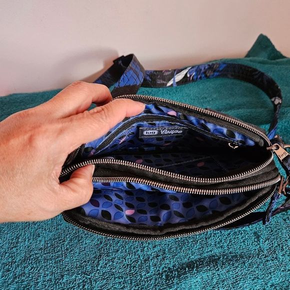 Lug Coupe Botanical Black Crossbody - Picture 8 of 8